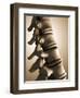 Conceptual Image of Human Backbone-null-Framed Art Print