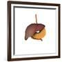 Conceptual Image of Human Digestive System-null-Framed Art Print