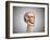 Conceptual Image of Human Skull and Spinal Cord-null-Framed Art Print