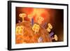 Conceptual Image of Influenza Causing Flu-null-Framed Art Print