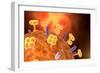 Conceptual Image of Influenza Causing Flu-null-Framed Premium Giclee Print