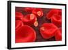 Conceptual Image of Plasmodium-null-Framed Art Print