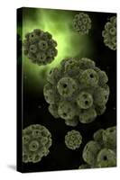 Conceptual Image of Polyomavirus-null-Stretched Canvas