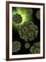 Conceptual Image of Polyomavirus-null-Framed Art Print