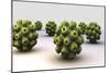 Conceptual Image of Polyomavirus-null-Mounted Art Print