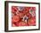 Conceptual Image of Red Blood Cells with Platelets-null-Framed Art Print