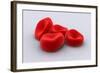 Conceptual Image of Red Blood Cells-null-Framed Art Print