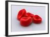 Conceptual Image of Red Blood Cells-null-Framed Art Print