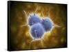 Conceptual Image of Rna Virus Replication-null-Framed Stretched Canvas