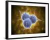 Conceptual Image of Rna Virus Replication-null-Framed Art Print