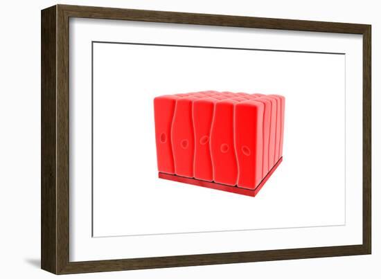 Conceptual Image of Simple Columnar Epithelium-null-Framed Premium Giclee Print