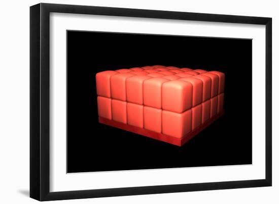 Conceptual Image of Stratified Cuboidal Epithelium-null-Framed Premium Giclee Print