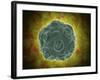Conceptual Image of the Human Papilloma Virus-null-Framed Art Print