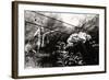Conceptual Image with Flowers-Clive Nolan-Framed Photographic Print