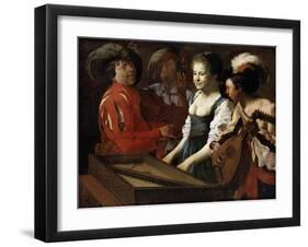 Concert, 1626-Hendrick Ter Brugghen-Framed Giclee Print