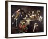 Concert Around the Bas-Relief-Valentin de Boulogne-Framed Giclee Print