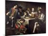 Concert Around the Bas-Relief-Valentin de Boulogne-Mounted Giclee Print