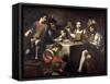 Concert Around the Bas-Relief-Valentin de Boulogne-Framed Stretched Canvas