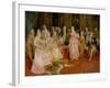 Concert at the Time of Mozart, 1853-Ettore Simonetti-Framed Giclee Print