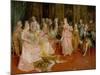 Concert at the Time of Mozart, 1853-Ettore Simonetti-Mounted Giclee Print