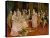 Concert at the Time of Mozart, 1853-Ettore Simonetti-Stretched Canvas