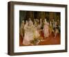 Concert at the Time of Mozart, 1853-Ettore Simonetti-Framed Giclee Print