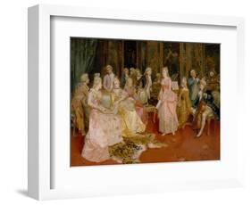 Concert at the Time of Mozart, 1853-Ettore Simonetti-Framed Giclee Print