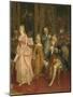 Concert at the Time of Mozart, 1853-Ettore Simonetti-Mounted Giclee Print