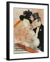 Concert; Au Concert, 1896-Henri de Toulouse-Lautrec-Framed Giclee Print