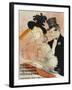 Concert; Au Concert, 1896-Henri de Toulouse-Lautrec-Framed Giclee Print