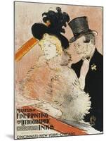 Concert; Au Concert, 1896-Henri de Toulouse-Lautrec-Mounted Giclee Print