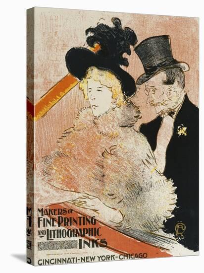 Concert; Au Concert, 1896-Henri de Toulouse-Lautrec-Stretched Canvas