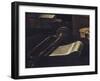 Concert de musiciens et de chanteurs-Pietro Paolini-Framed Giclee Print