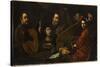 Concert de musiciens et de chanteurs-Pietro Paolini-Stretched Canvas