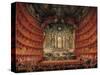 Concert Given by Cardinal de La Rochefoucauld at the Argentina Theatre in Rome-Giovanni Paolo Pannini-Stretched Canvas