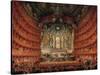 Concert Given by Cardinal de La Rochefoucauld at the Argentina Theatre in Rome-Giovanni Paolo Pannini-Stretched Canvas