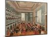 Concert Given by the Girls of the Hospital Music Societies in the Procuratie, Venice-Gabriele Bella-Mounted Giclee Print