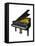 Concert Grand Piano, Musical Instrument-Encyclopaedia Britannica-Framed Stretched Canvas