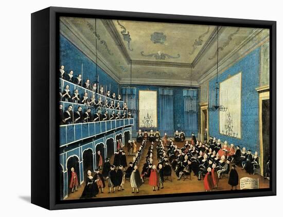 Concert in 1782 for Future Tsar Paul I of Russia-Gabriele Bella-Framed Stretched Canvas