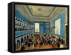 Concert in 1782 for Future Tsar Paul I of Russia-Gabriele Bella-Framed Stretched Canvas