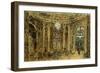 Concert in Sanssouci, (Stud), 1850S-Adolph Menzel-Framed Giclee Print