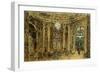 Concert in Sanssouci, (Stud), 1850S-Adolph Menzel-Framed Giclee Print