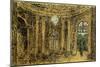 Concert in Sanssouci, (Stud), 1850S-Adolph Menzel-Mounted Giclee Print