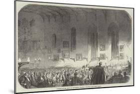 Concert in the Hall of University College, Durham-null-Mounted Giclee Print