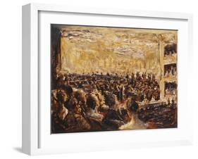 Concert in the Opera-Max Liebermann-Framed Giclee Print