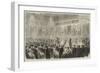Concert in the Salle Des Marechaux, at the Tuileries-null-Framed Giclee Print