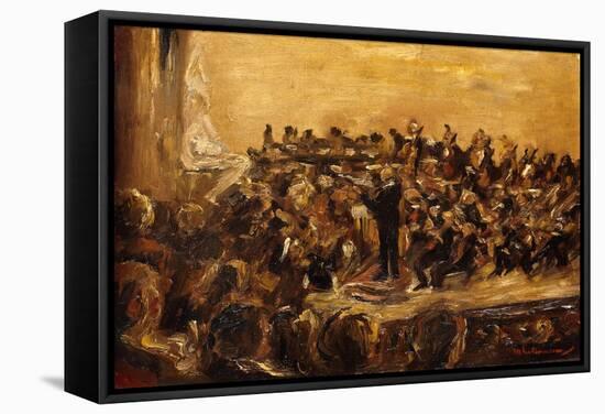 Concert in the Staatsoper, Unter den Linden, Berlin-Max Liebermann-Framed Stretched Canvas