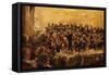 Concert in the Staatsoper, Unter den Linden, Berlin-Max Liebermann-Framed Stretched Canvas