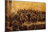 Concert in the Staatsoper, Unter den Linden, Berlin-Max Liebermann-Mounted Giclee Print