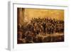 Concert in the Staatsoper, Unter den Linden, Berlin-Max Liebermann-Framed Giclee Print